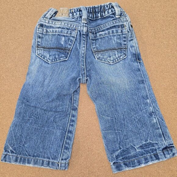 Infant Boy Bottoms 12-18Monthes  2 Jeans & 2 Shorts (C13,14,19) - Picture 9 of 12
